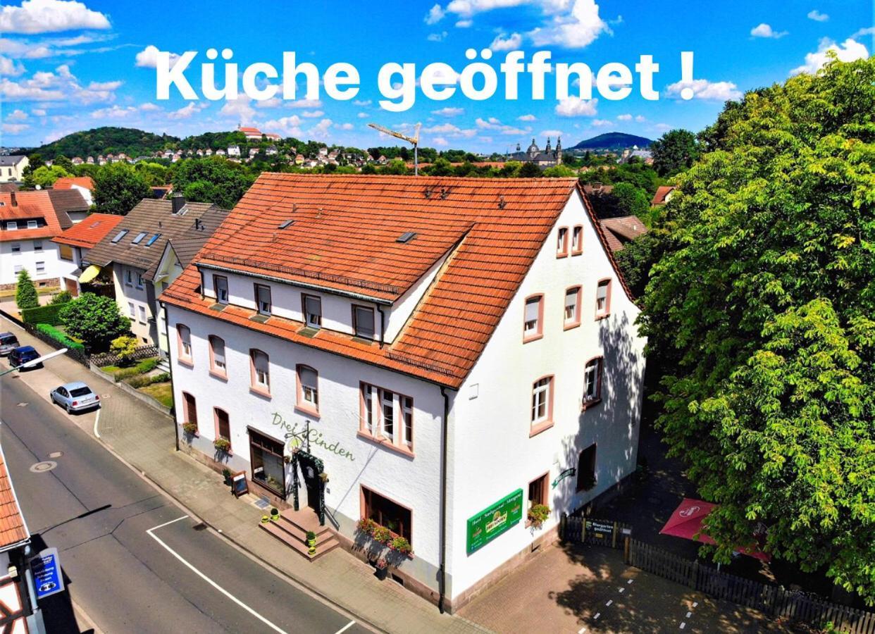 Hotel Gasthof Metzgerei Drei Linden Fulda Bagian luar foto